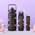 KIT 3 Garrafa De Água Motivacional De Grande Capacidade Portátil De 2000ML+800 - comprar online