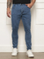 "Estilo Impecável: Calça Jeans Masculina Lavagem Média, Super Skinny, na Vanguarda da Moda Fashion!" - comprar online