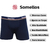 Kit 10 Cueca Boxer Masculina Microfibra Somelos na internet