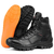 Bota Coturno Cano Baixo De Couro Blaqueada Tratorada - comprar online