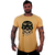 Imagem do "Estilo que Impressiona: Camiseta Longline Masculina MXD com Conceito de Caveira Militar - Perfeita para Musculação, Lazer e Estilo Casual!"