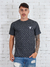100% algodão, Camiseta masculina estampada gola redonda - loja online