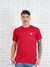 100% algodão, Camiseta masculina estampada gola redonda