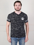 "Estilo à Frente do Tempo: Camiseta 2023 Moda Masculina Estampada com Gola em V - Arrase com o Visual do Futuro!" - Empório Moda Masculina 