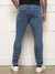 Imagem do "Estilo Impecável: Calça Jeans Masculina Lavagem Média, Super Skinny, na Vanguarda da Moda Fashion!"