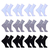Kit 6 Pares Meias Masculina Cano Alto Sport
