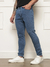 "Estilo Impecável: Calça Jeans Masculina Lavagem Média, Super Skinny, na Vanguarda da Moda Fashion!" - comprar online