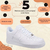 Tenis Air Tênis branco Air Force macio confortável estiloso na internet