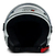 Capacete Aberto Moto X Open Favela Branco Brilhante Tam 60