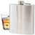 "Leve o seu Drink Favorito Sempre com Estilo: Cantil de Bolso para Whisky ou Vodka 180ml"