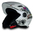Capacete Aberto Moto X Open Favela Branco Brilhante Tam 60