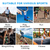 Imagem do Joelheira Fitness Ajustável Esportiva Compressão Leve CorridaBike