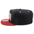 **Desperte Seu Estilo com o Boné Masculino Aba Reta Americano Preto Vermelho Califórnia da MXC BRASIL!**