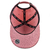 "Estilo Rebelde e Único: Boné Masculino Trucker Dad Hat Aba Curva, 6 Gomos Rosa A Morte - Exclusividade MXC BR!" - Empório Moda Masculina 