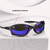 oculos sol lupa juliet proteção uv mandrake metal + case lente espelhada perso - comprar online