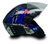 Capacete P Moto Xopen Astronauta Preto Azul Brilha Escuro 56 - comprar online