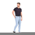 "Domine o Estilo com a Calça Jeans Masculina Super Skinny Clara: Versatilidade Casual na Sua Melhor Forma!" - Empório Moda Masculina 