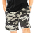 Shorts Moleton Camuflado Com Amarração Elástico Academia Treino Atacado Barat - comprar online
