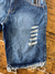 Kit 2 Bermudas Jeans 1 Peça Rasgada 1 Peça Lisa (Entrega Rapida )