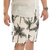 Shorts Moleton Camuflado Com Amarração Elástico Academia Treino Atacado Barat
