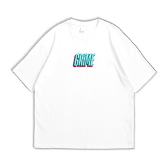 CAMISETA OVERSIZED BRANCA GRIME - comprar online