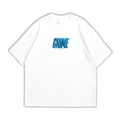 CAMISETA OVERSIZED BRANCA GRIME