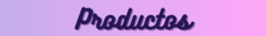 Banner de la categoría Productos