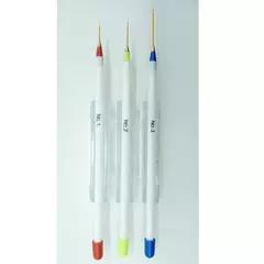 SET PINCEL LINER Nº1-2-3