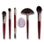 Kit 5 Pincéis e 1 Esponja Microfibra Velvet Macrilan - comprar online