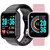 SMARTWATCH PRO Y68 Á PROVA D´ÁGUA COM MONITOR CARDÍACO
