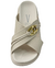 Sandália Slide Vizzano com Fivela Dourada Feminina - comprar online