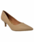 Scarpin Vizzano com Salto Baixo e Bico Fino Elegante