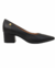 Scarpin Vizzano Salto Bloco Médio Bico Fino Conforto Feminino