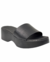 Tamanco Plataforma Moleca Slid Napa Salto Médio Feminino - comprar online