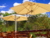 Ombrelone Duoflex 2,40m Redondo com Base Parafusada - Dunna Shop