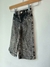 Jeans Wide Leg Strass