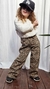 Jeans Wide Leg Print