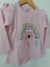 Remera arcoiris con vuelitos - Tiendita