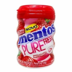 Mentos Pure Fresh Sabor Morango 56g Pote