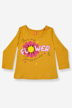 REMERA FLOR BEBÉ NIÑA (2210) en internet