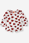 REMERA CORAZÓN BEBÉ NIÑA (2264)