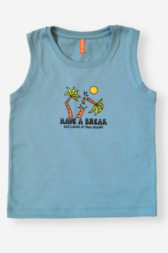 MUSCULOSA PALMERAS NIÑO (3328) - tienda online
