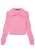 Blusa feminina cropped canelada BLT 012525 on internet