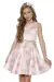 Vestido Princess coração rosê Diforini 11375