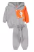 Conjunto bebe menino Blusão Urso com Calça MLK 10751