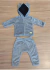 Conjunto bebe UNISSEX Peluciado Jaqueta e calça BG 6072 - buy online