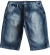 Conjunto masculino camisa esporte com bermuda jeans D´Viller 52084 - ARTH VALEN KIDS & TEEN