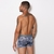 Cueca Boxer Microfibra Estampada - Elástico Liso