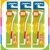 KIT de 3 Escovas de Dente Interdental JADEPRO + 6 Refis (escova cônica)