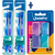 KIT 4 Escovas de Dente Premium Optima + 4 Protetores de Cerdas (JADEPRO)